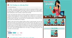 Desktop Screenshot of mydailymumbles.com